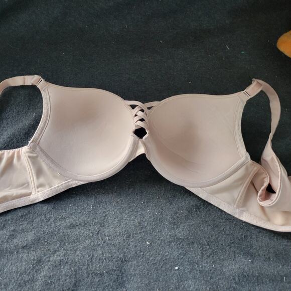 Torrid Curve Full Coverage Bra 40C Tan Underwire Padded Back Closure - Picture 6 of 7
